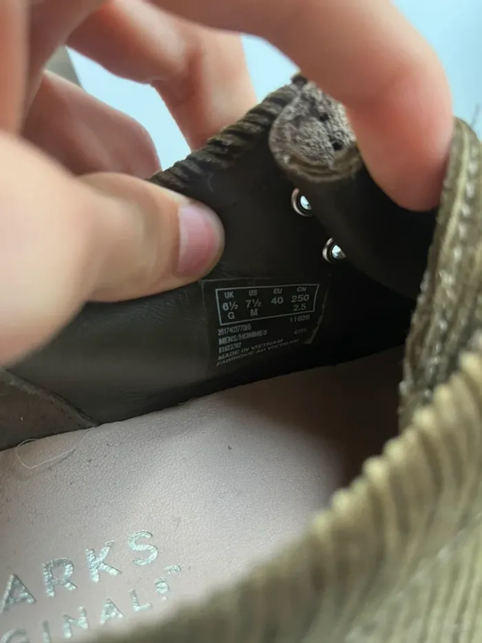 Clarks Wallabee Cup Oxford Taille 40 - photo numéro 6