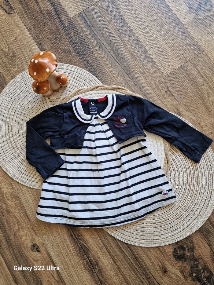 T-shirt manches longues Terre de Marins 18 mois