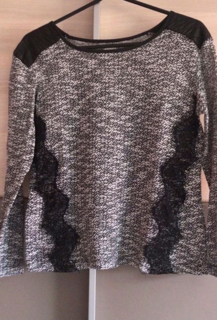 Pull bi matiere - photo numéro 2