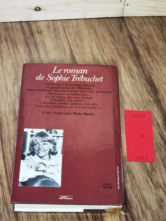 D4279 - livre "le roman de Sophie Trébuchet" - photo numéro 2