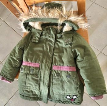 Parka chaude fourrure