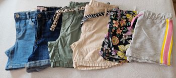 Lots 6 shorts fille - Taille 6 ans