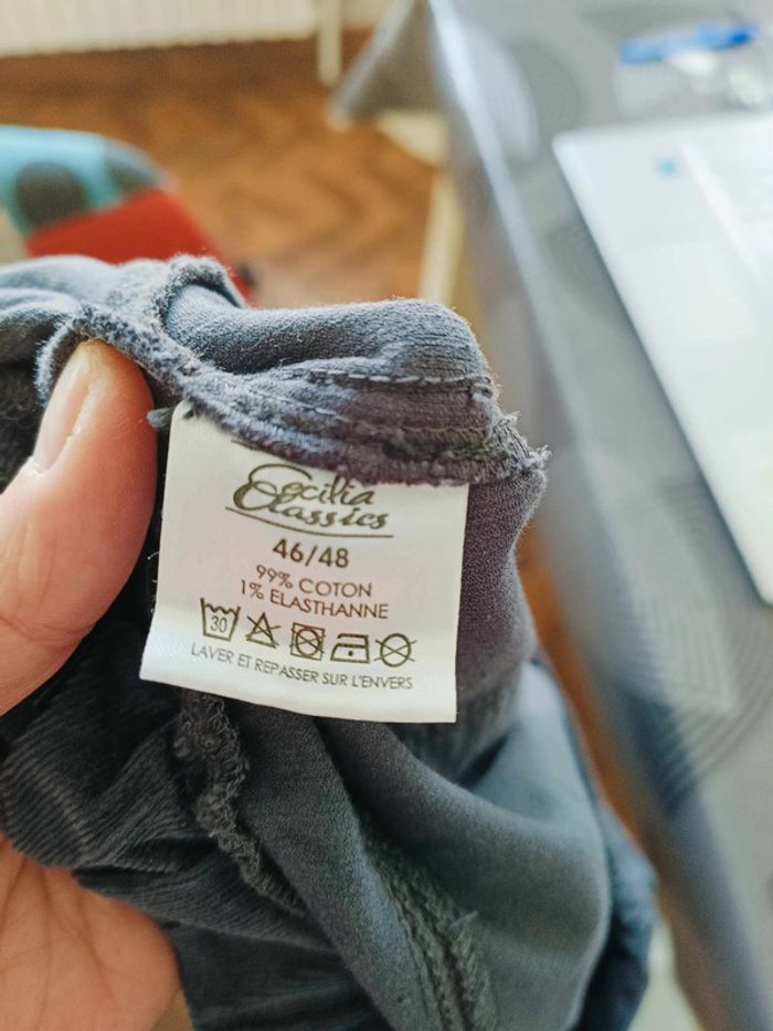 pantalon velours élastique 46/48 - photo numéro 5