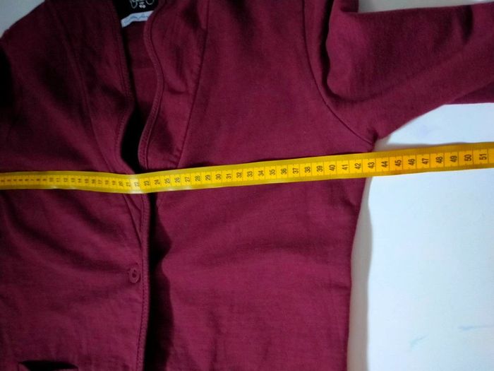 Veste femme bordeaux – Le Temps des Cerises – Taille S/M - photo numéro 19