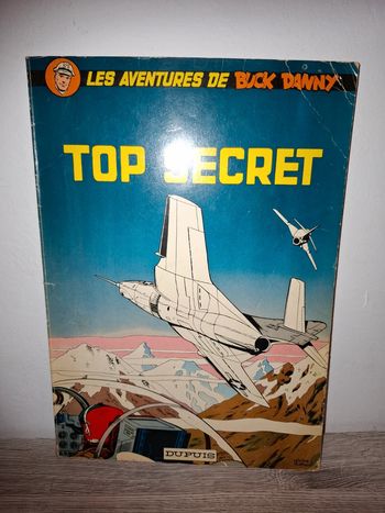 Bande dessinée Buck Danny top secret