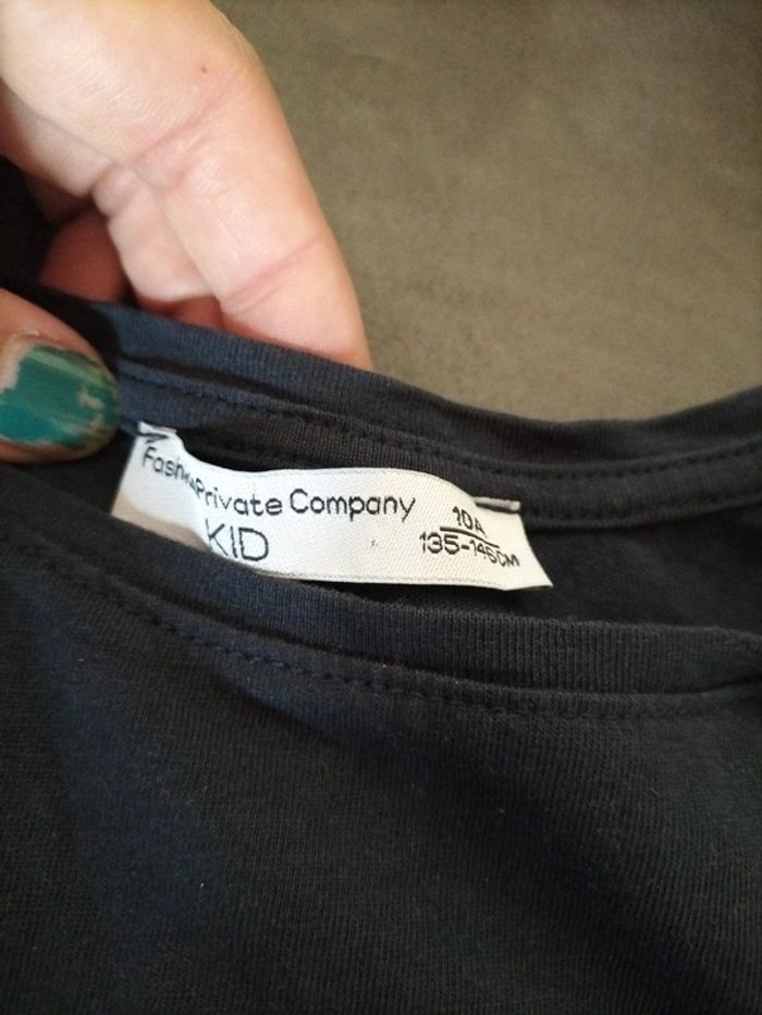 Tee shirt fille licorne - photo numéro 2