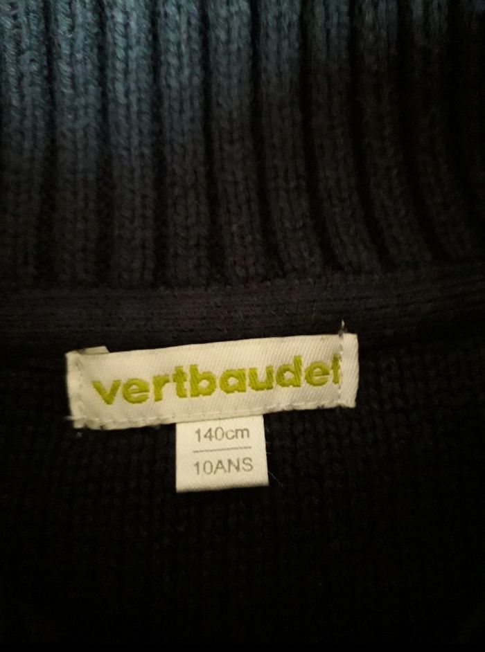 🎁 Joli pull bleu marine VertBaudet (10 ans) 🎁 - photo numéro 5