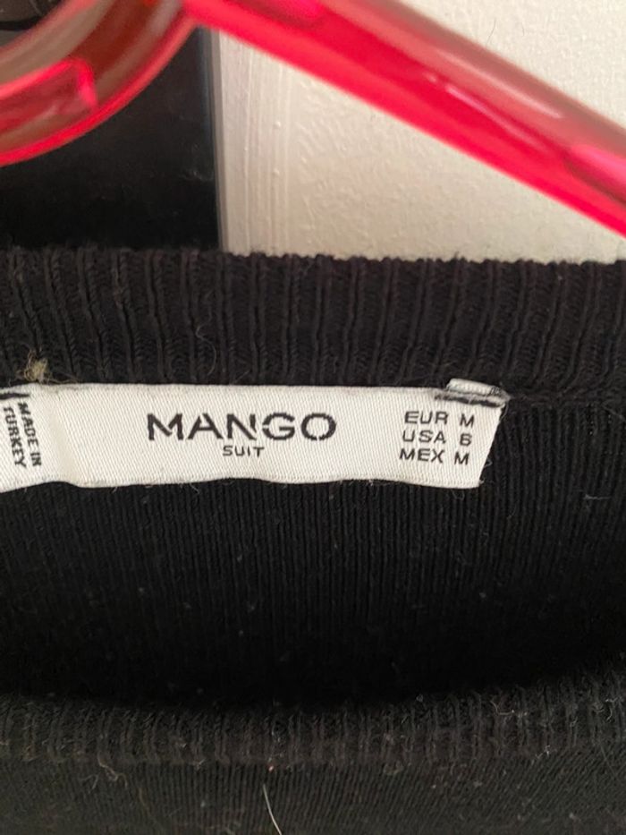 Pull court noir Mango - photo numéro 5
