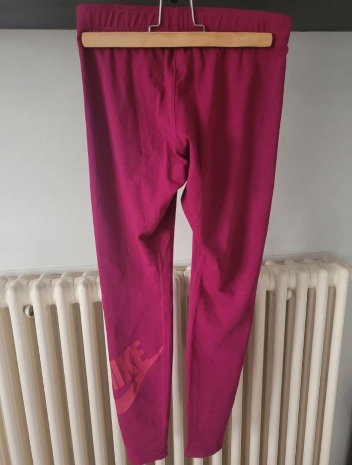 Pantalon legging Nike bordeaux rose