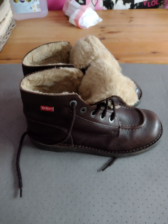 Kickers femme fourrées - photo numéro 2