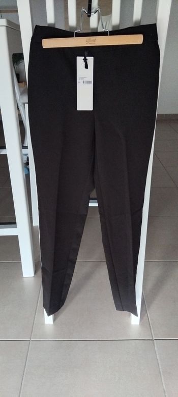 Pantalon nadine noir neuf le temps des cerises