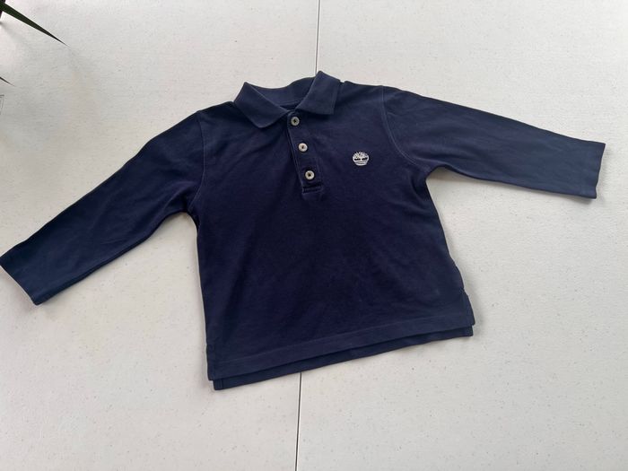 T-shirt polo timberland taille 2 ans 86 cm bleu marine