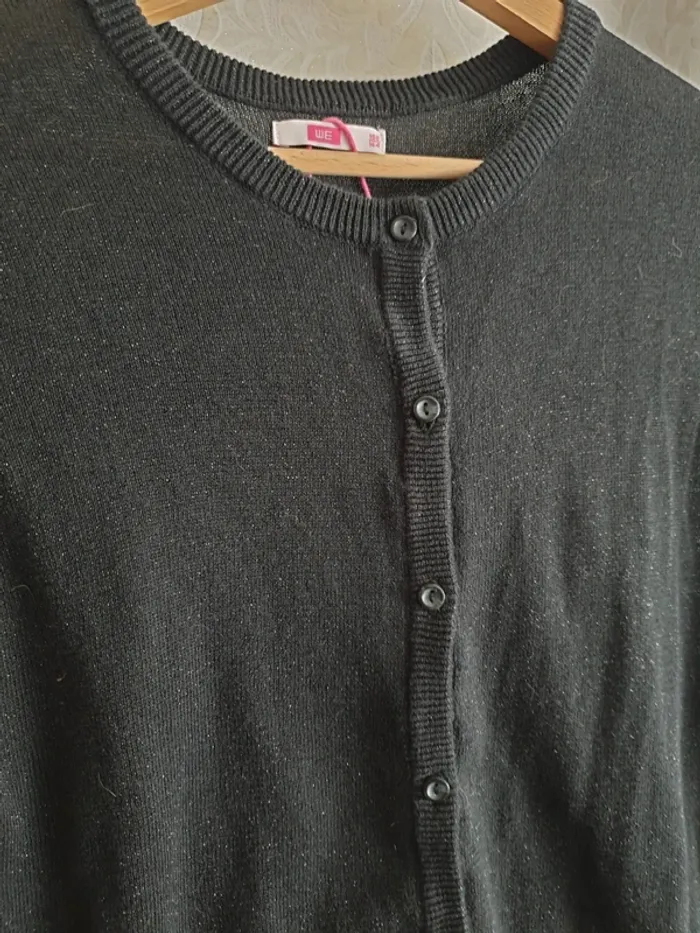 Gilet cardigan noir WE - photo numéro 2