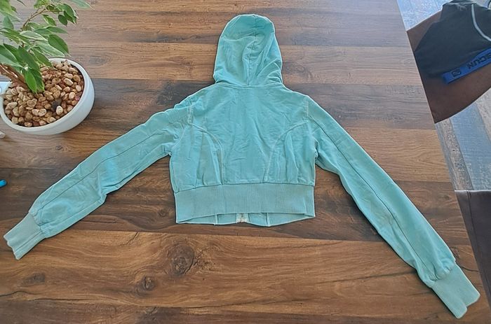 Veste courte femmes colorie menthe H&M taille 38 - photo numéro 9