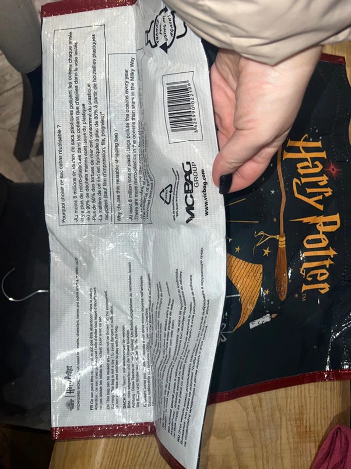 Sac cabas neuf Harry Potter - photo numéro 3