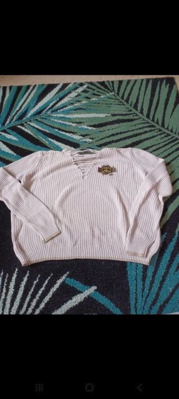 Pull blanc