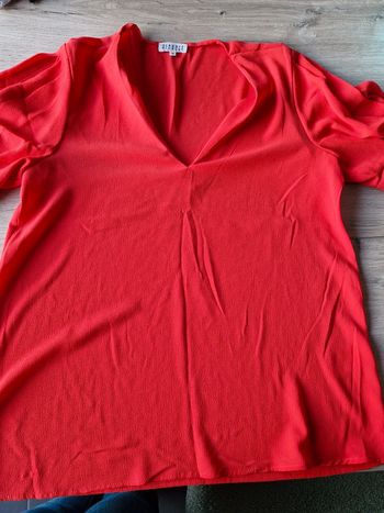 Blouse rouge