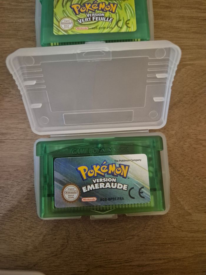 Lot de 5 jeux GBA Pokemon cartmods - photo numéro 4
