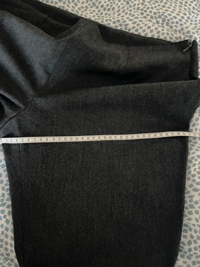 Pantalon de ville femme gris Autre ton taille 46/48 - photo numéro 6