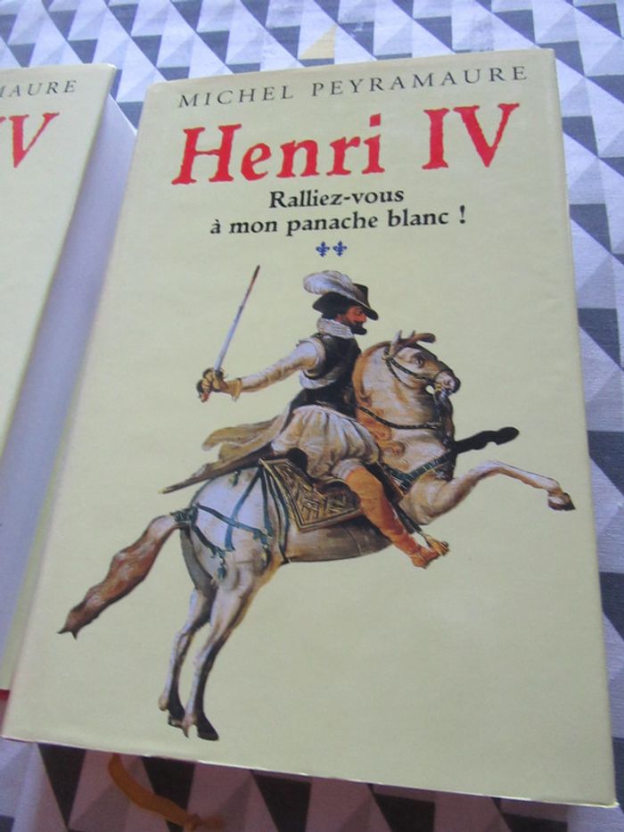 Lot de 3 livres Henri IV Michel Peyramaure - photo numéro 3
