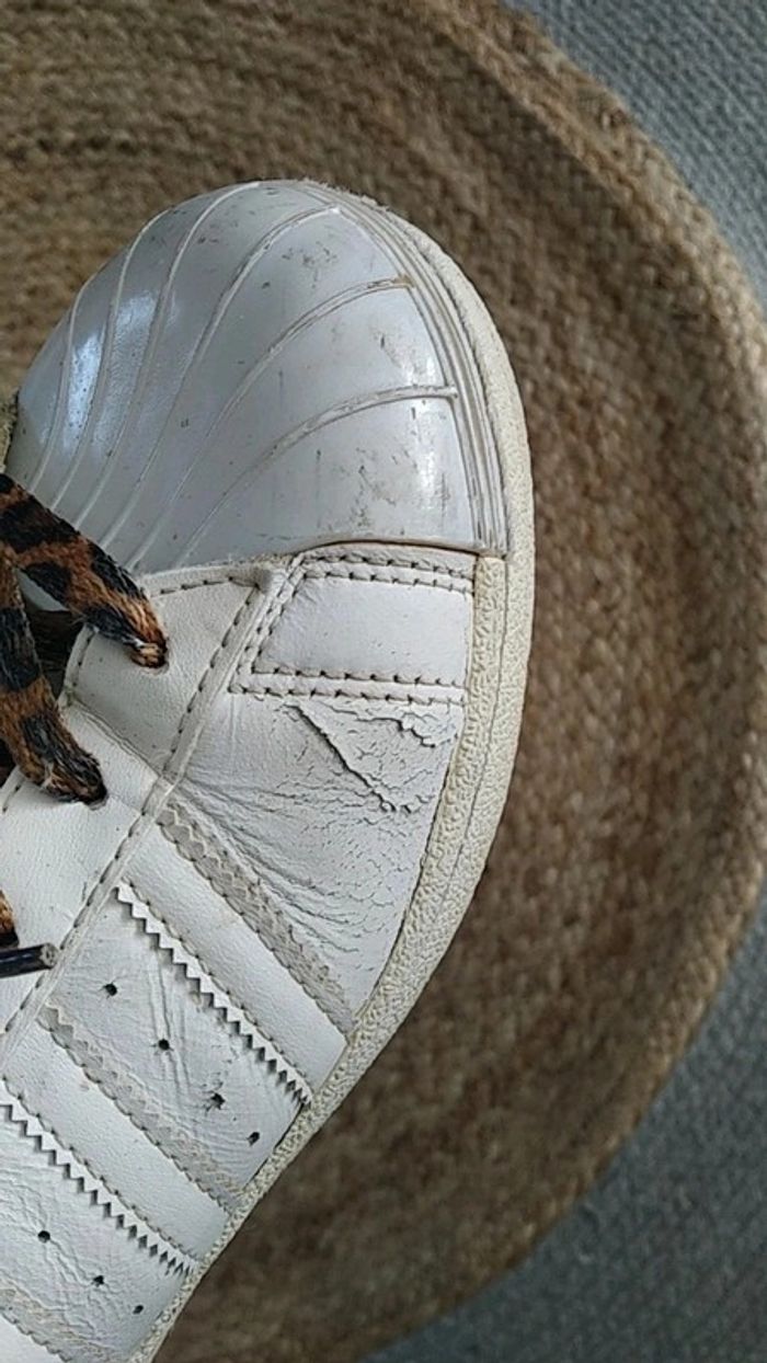 Adidas superstar vintage 38 lacets léopard - photo numéro 9
