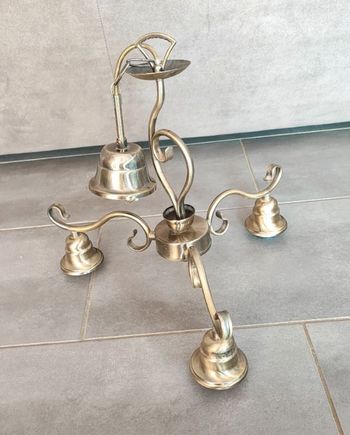 🌿 Suspension 3 branches en métal - Globo Lighting 🌿