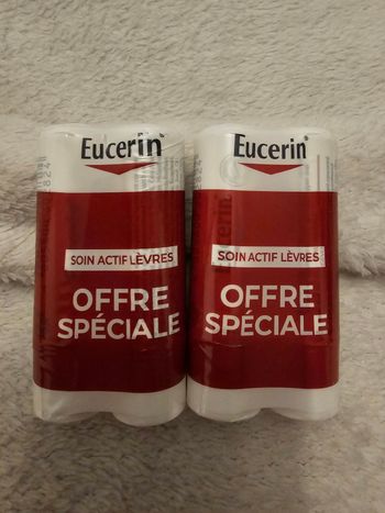 4 sticks lèvres Eucerin