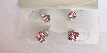Jolie paire de boucles d’oreilles 4 couleurs aux choix