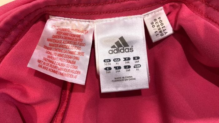 Jupe Short Adidas rose taille 14 ans - photo numéro 11
