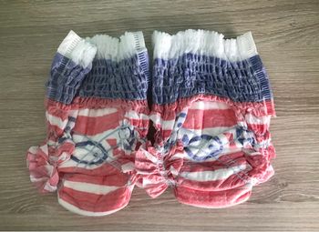 Lot de 2 Culottes de bain neuves   Mots d'enfants 7/12KG