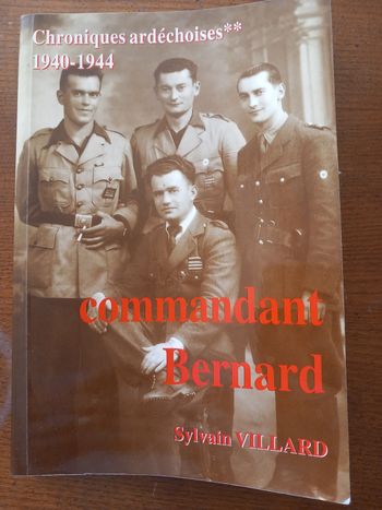 Livre commandant Bernard