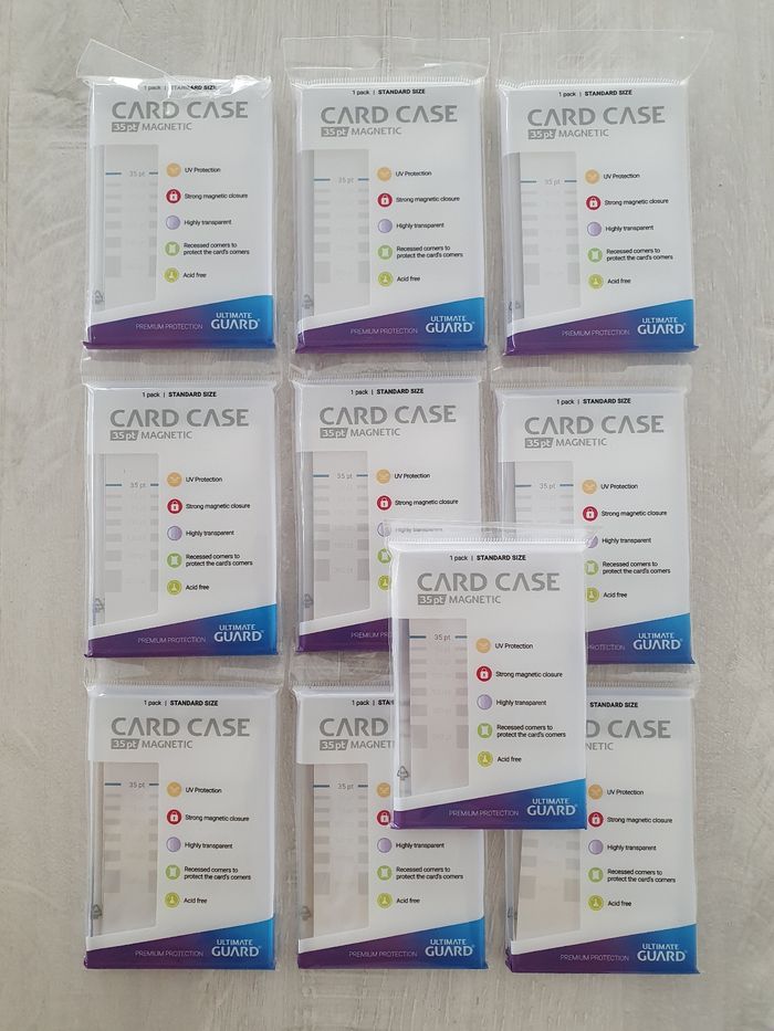 Lot de 10 Card Case Magnetic 35 pt Ultimate Guard