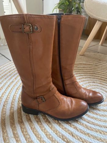 Bottes en cuir LH