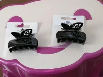 Lot de 2 pinces à cheveux en forme papillon