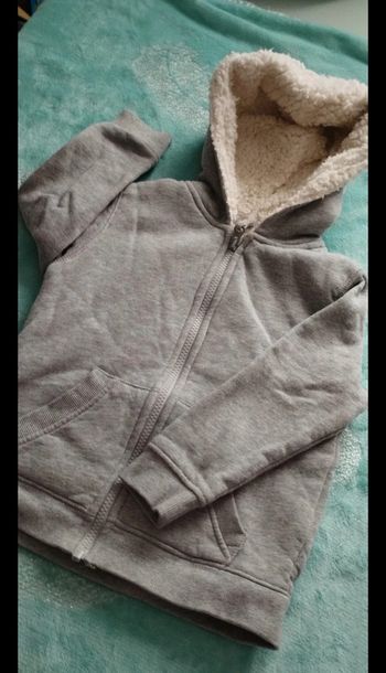 Gilet zippé hiver à capuche enfant garçon