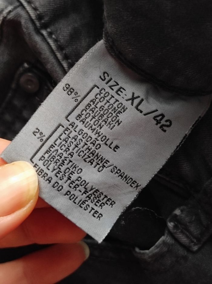 Jean skinny gris taille xl - photo numéro 3