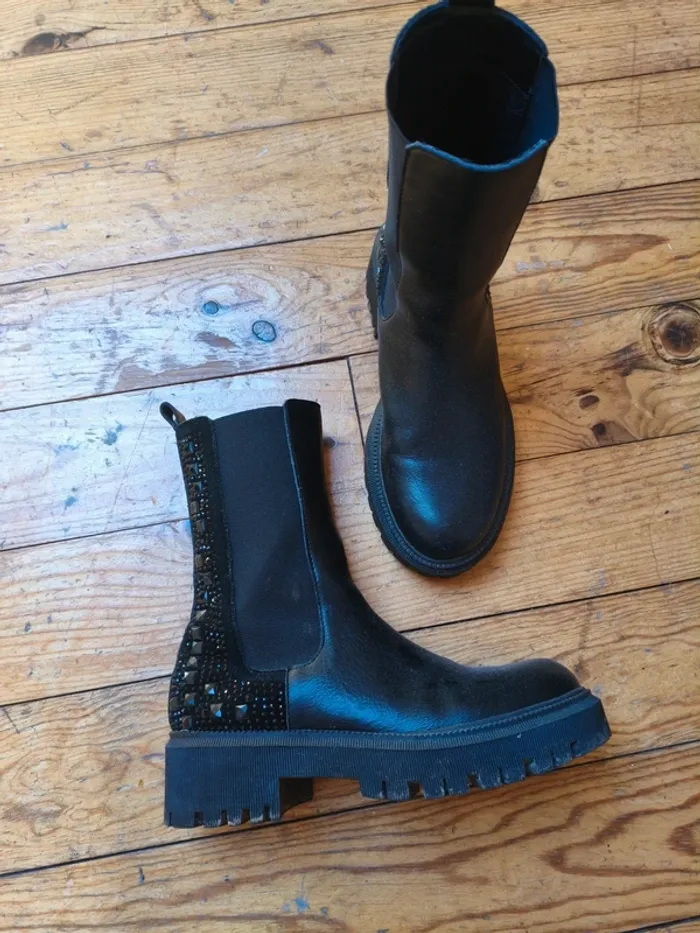 Bottines noires - photo numéro 7
