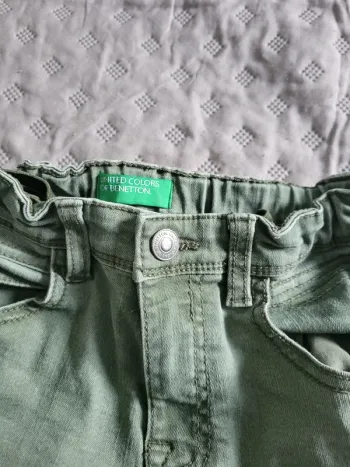 Bermuda en jean benetton 10 ans