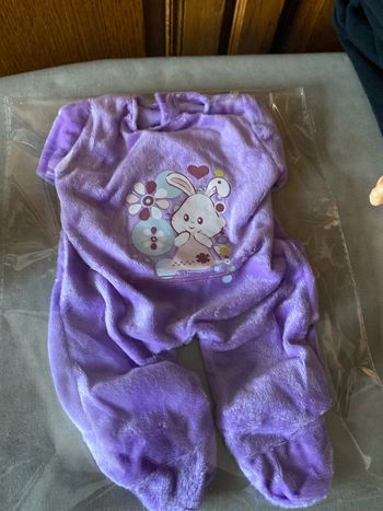 Pyjama pour poupée Tinnie ou de même taille 38-40cm