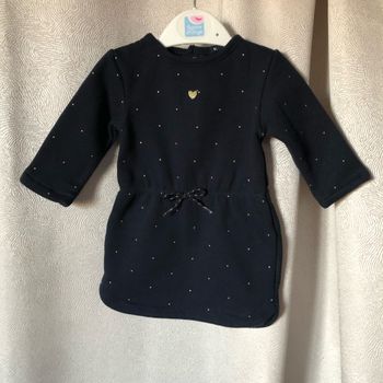 Robe chaude molletonné 3 mois Kiabi