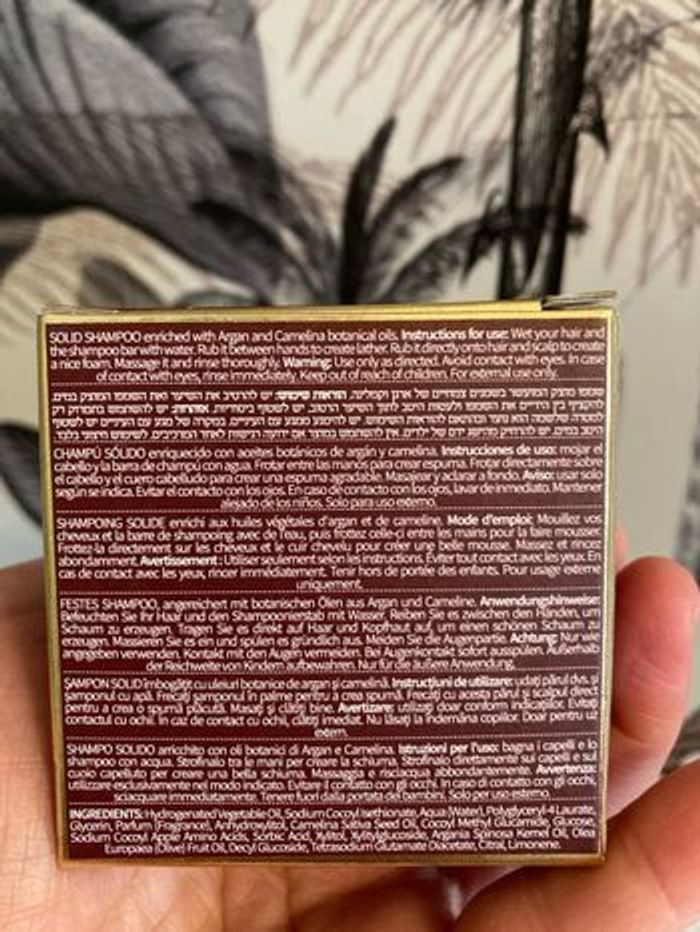 Shampooing solide Sabon 🌺 - photo numéro 3