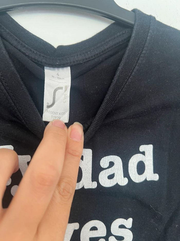 Tee shirt 4 ans - photo numéro 3