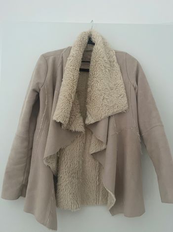 Veste beige bershka 