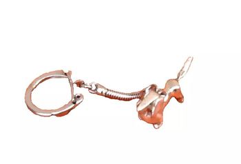 Porte-clés  Chien Teckel