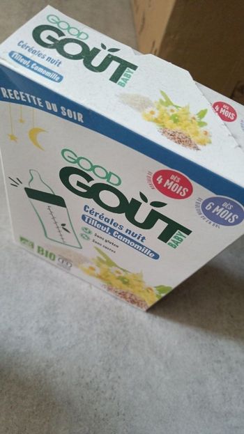 Céréales nuit good goût