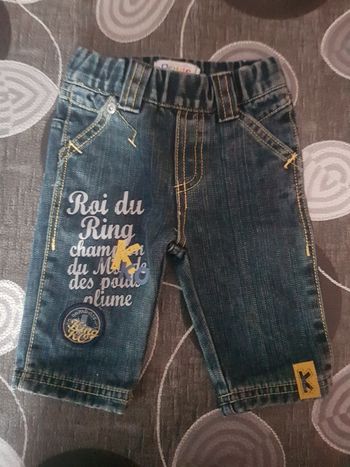 Pantalon en jean's - 3 mois