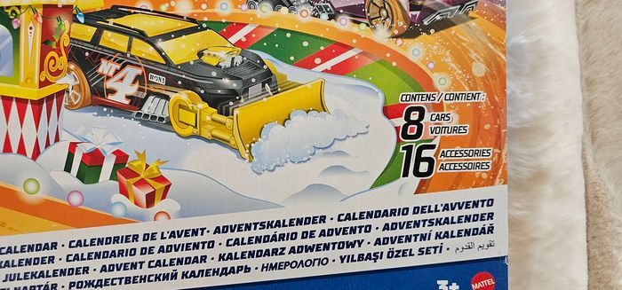 Calendrier de l avent Hotweels Neuf - photo numéro 3