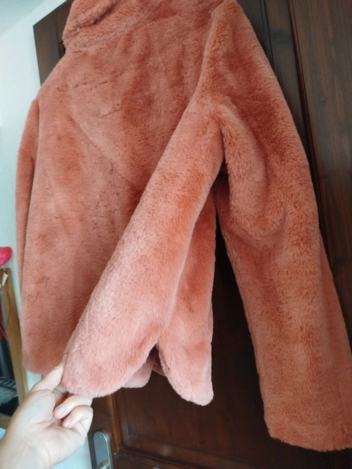 Veste moumoute rose - photo numéro 6