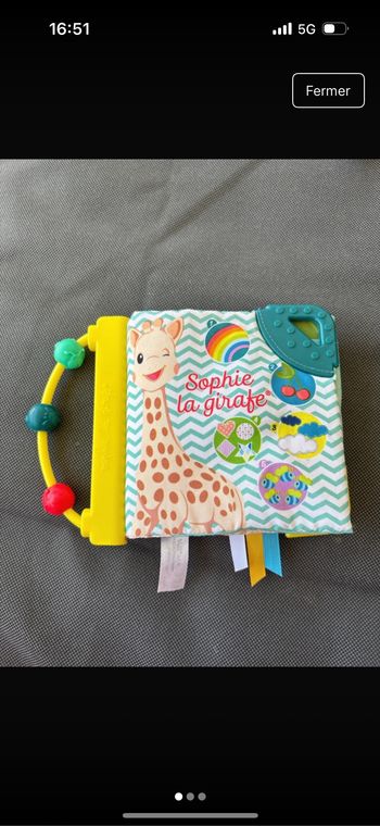 Livre d’activités Sophie la girafe