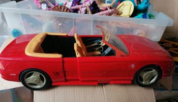 Voiture barbie mustang vintage années 70 très bon état
